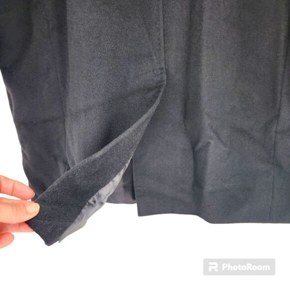 Baroni Mens 100% Cashmere Long lenght black Blazer Jacket Size 46R - Picture 6 of 9